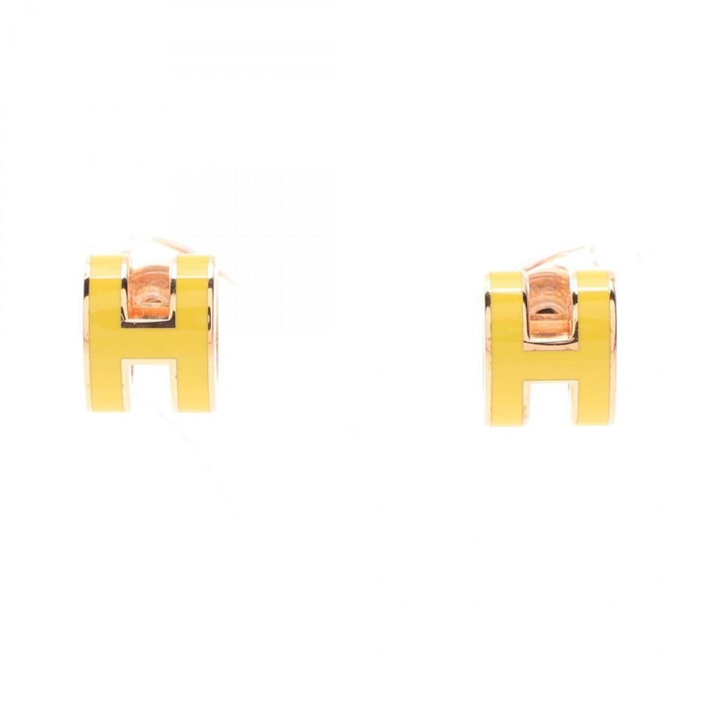 HERMES Yellow Earrings - Picture 2 of 5